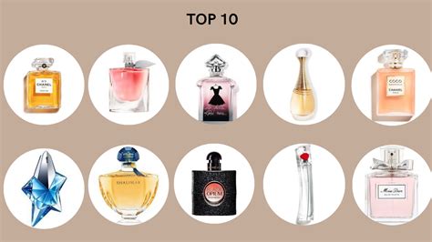top 10 parfum femme